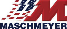 Maschmeyer logo with red and dark-blue abstract marks above the blue MASCHMEYER wordmark.